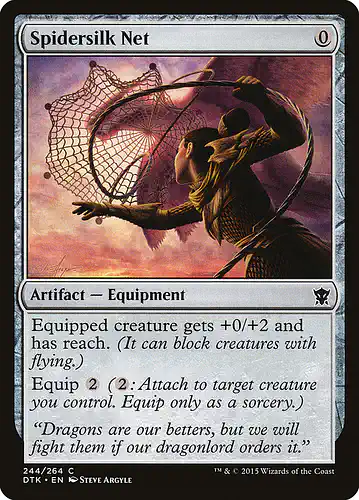 Spidersilk Net - dtk Spoiler
