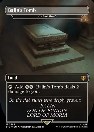 Ancient Tomb - ltc Spoiler