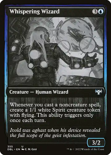 Whispering Wizard - dbl Spoiler