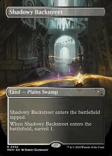 Shadowy Backstreet - mkm Spoiler
