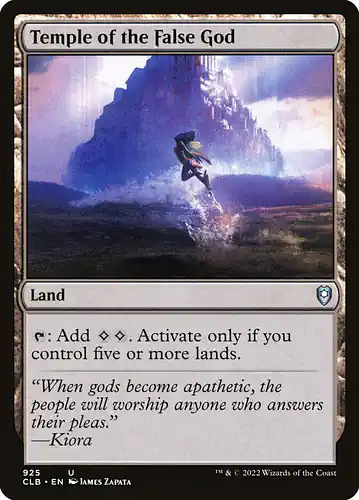 Temple of the False God - clb Spoiler