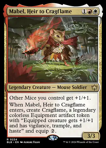 Mabel, Heir to Cragflame - blb Spoiler