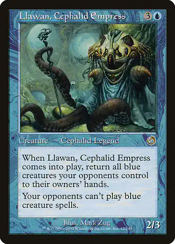 Llawan, Cephalid Empress - tor Spoiler