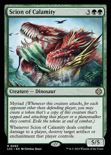 Scion of Calamity - lcc Spoiler
