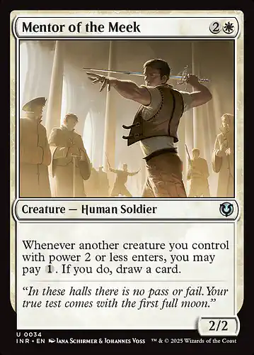 Mentor of the Meek - inr Spoiler