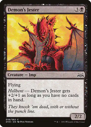 Demon's Jester - dvd Spoiler