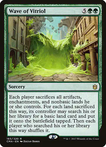 Wave of Vitriol - cma Spoiler