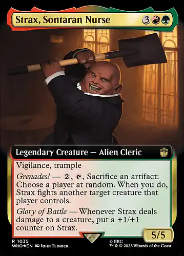 Strax, Sontaran Nurse - who Spoiler