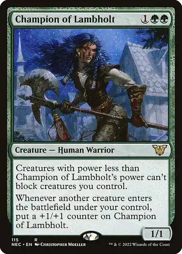 Champion of Lambholt - nec Spoiler