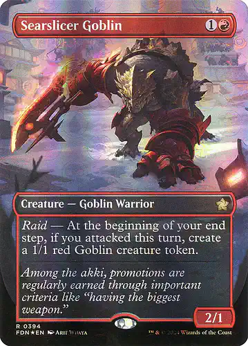 Searslicer Goblin - fdn Spoiler