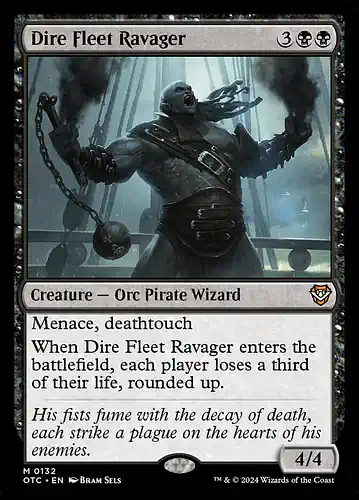 Dire Fleet Ravager - otc Spoiler