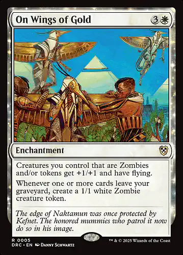 On Wings of Gold - drc Spoiler