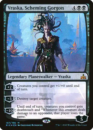 Vraska, Scheming Gorgon - rix Spoiler