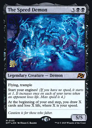 The Speed Demon - dft Spoiler