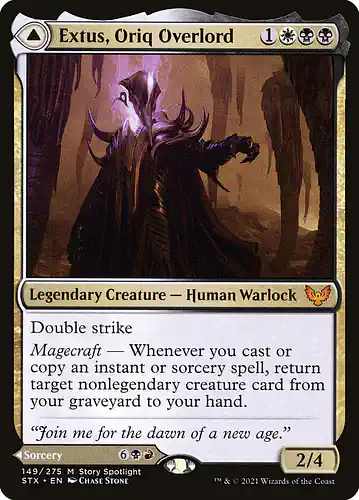 Extus, Oriq Overlord - stx Spoiler