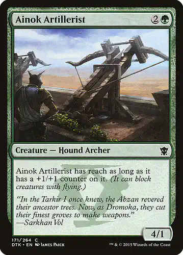 Ainok Artillerist - dtk Spoiler