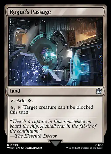 Rogue's Passage - who Spoiler
