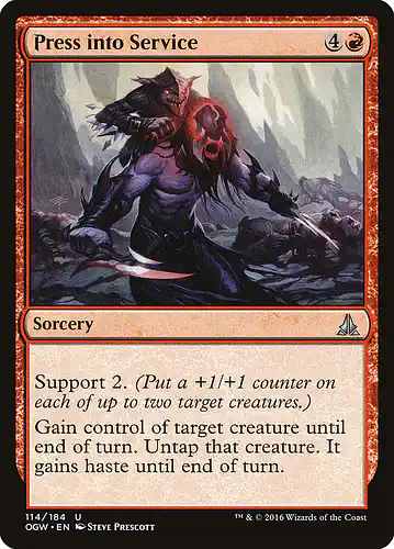 Press into Service - ogw Spoiler