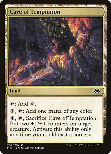 Cave of Temptation - mh1 Spoiler