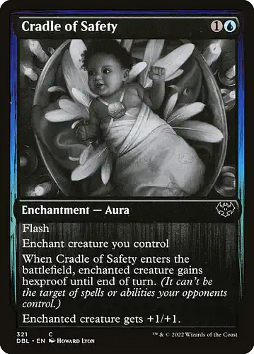Cradle of Safety - dbl Spoiler
