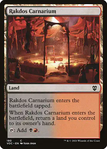 Rakdos Carnarium - voc Spoiler