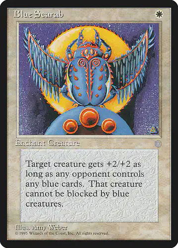 Blue Scarab - ice Spoiler
