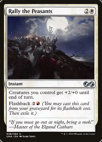 Rally the Peasants - uma Spoiler