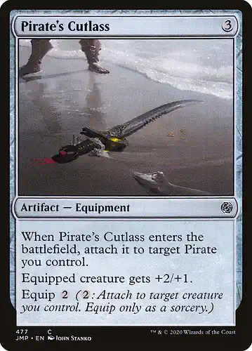 Pirate's Cutlass - jmp Spoiler
