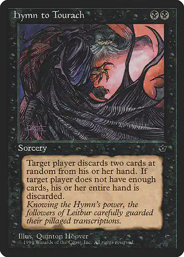 Hymn to Tourach - fem Spoiler