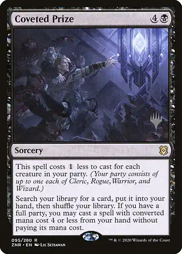 Coveted Prize - znr Spoiler