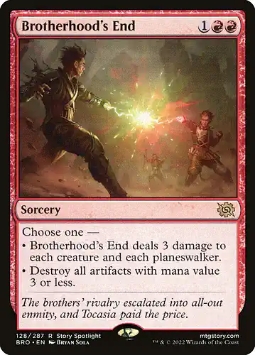 Brotherhood's End - bro Spoiler