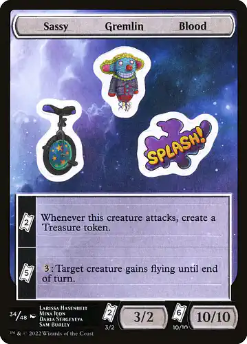 Sassy Gremlin Blood - unf Spoiler