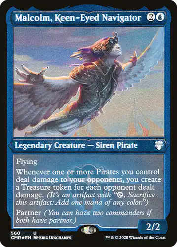 Malcolm, Keen-Eyed Navigator - cmr Spoiler