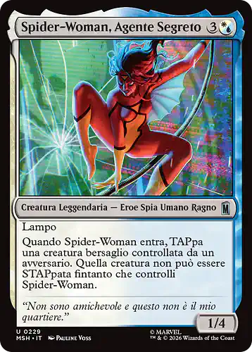Spider-Woman, Secret Agent - msh Spoiler