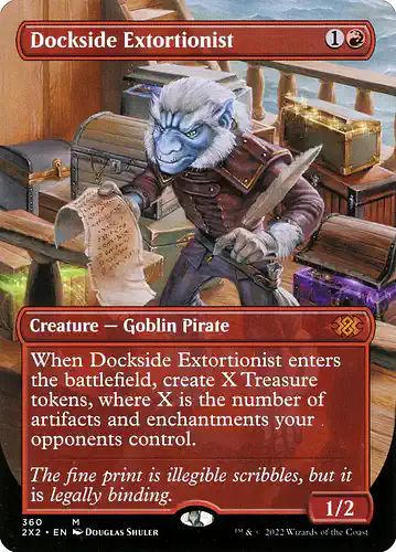 Dockside Extortionist - 2x2 Spoiler