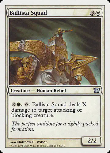 Ballista Squad - 9ed Spoiler