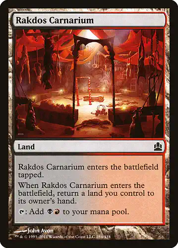 Rakdos Carnarium - cmd Spoiler