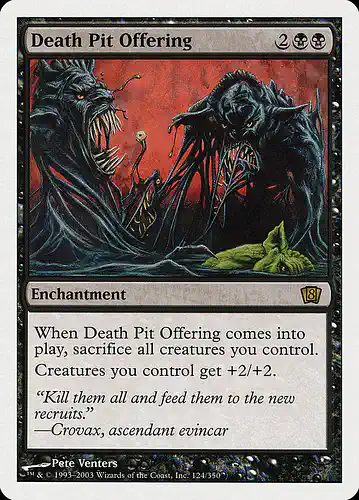 Death Pit Offering - 8ed Spoiler