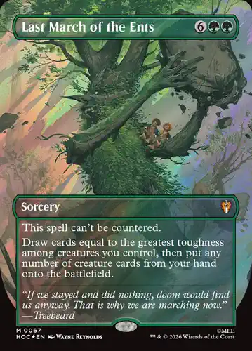 Last March of the Ents - hoc Spoiler
