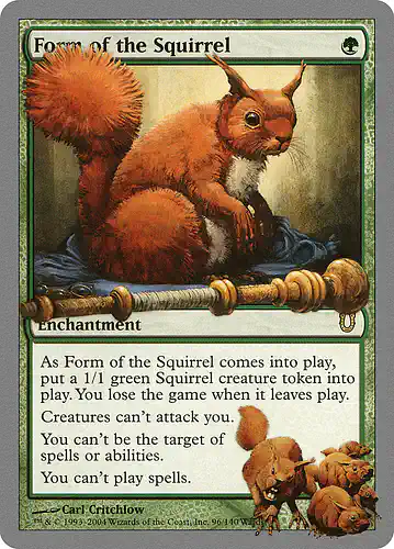 Form of the Squirrel - unh Spoiler