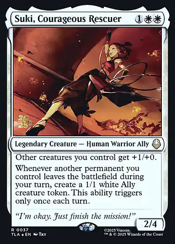 Suki, Courageous Rescuer - tla Spoiler