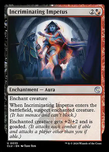 Incriminating Impetus - clu Spoiler