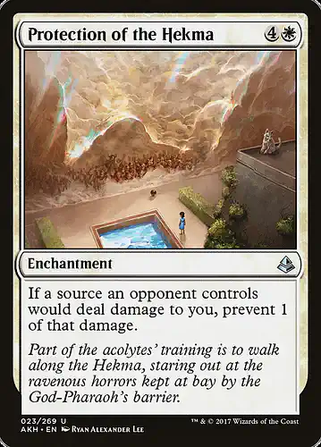 Protection of the Hekma - akh Spoiler