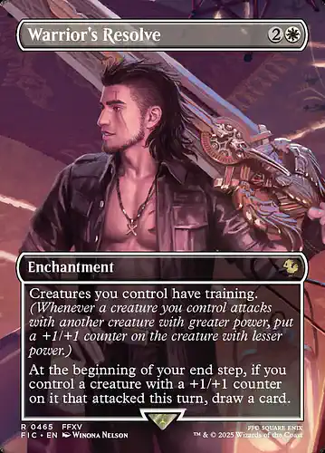 Warrior's Resolve - fic Spoiler