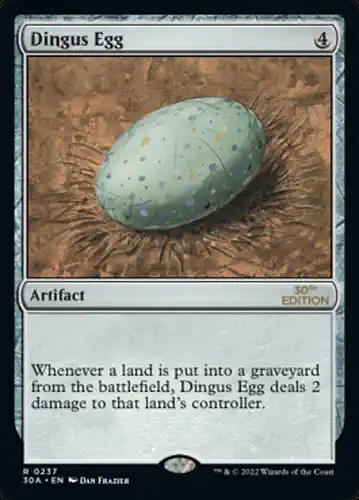 Dingus Egg - 30a Spoiler