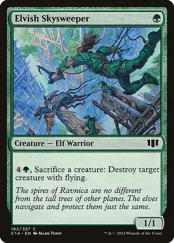Elvish Skysweeper - c14 Spoiler