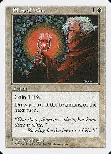 Blessed Wine - 5ed Spoiler