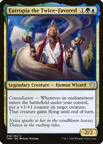 Eutropia the Twice-Favored - thb Spoiler