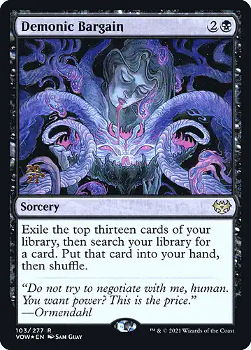 Demonic Bargain - vow Spoiler