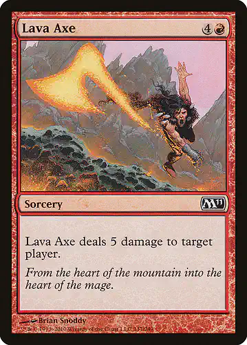 Lava Axe - m11 Spoiler